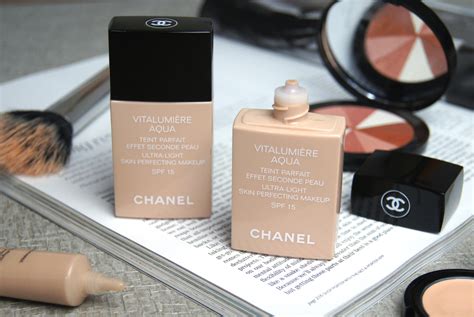 chanel vitalumiere aqua 20 beige in mc|chanel vitalumiere aqua foundation kicks.